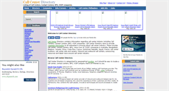 Desktop Screenshot of callcenterdirectory.net