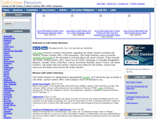 Tablet Screenshot of callcenterdirectory.net